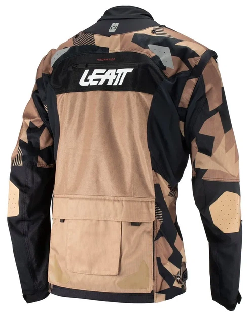 Куртка мотоциклетная Leatt Moto 4.5 X-Flow бежевая, размер XXL - изображение 4