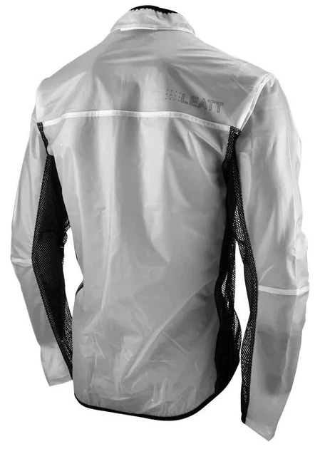 Дождевик велосипедный Leatt MTB RaceCover полупрозрачный, размер S - изображение 2