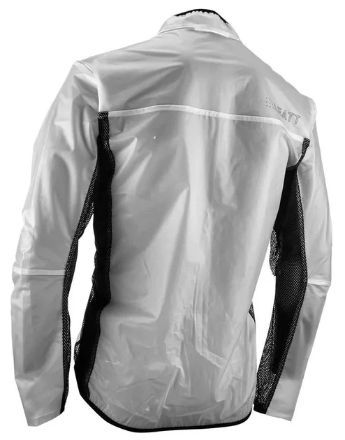 Дождевик велосипедный Leatt MTB RaceCover полупрозрачный, размер S - изображение 4