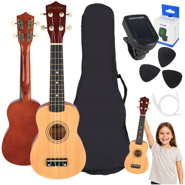 Ukulele Suprimo UK21 SET NW - Zdjęcie 1 Ukulele Suprimo UK21 SET NW - obraz 1