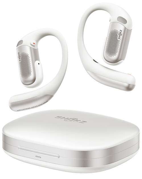 Słuchawki bezprzewodowe AfterShokz OpenFit Pro Open-Ear Białe (T010-ST-WT-US) - Zdjęcie 3 Słuchawki bezprzewodowe AfterShokz OpenFit Pro Open-Ear Białe (T010-ST-WT-US) - obraz 3