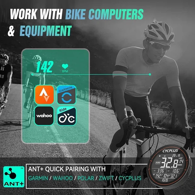 Оптический пульсометр CYCPLUS Н1 на руку, Bluetooth 5.1 ANT+, IP67 - изображение 4
