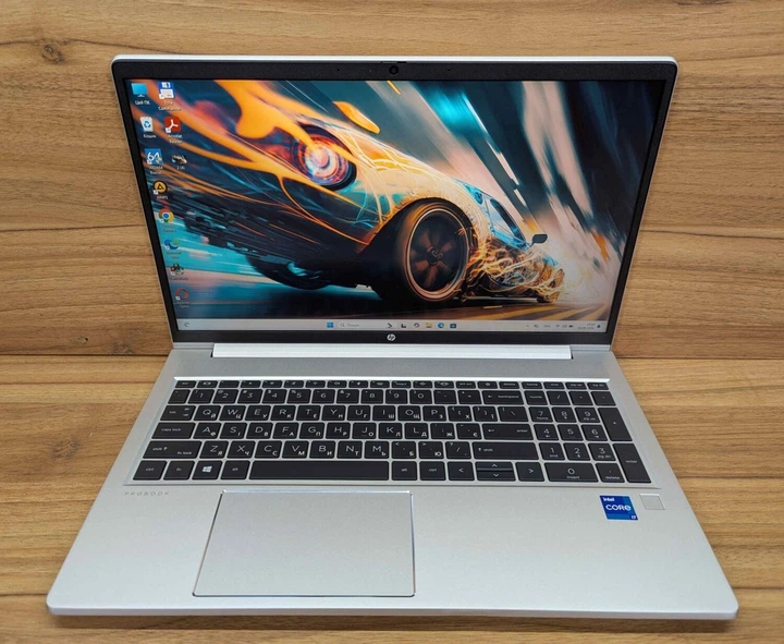 Ультрабук HP ProBook 650 G8 / 15.6" (1920x1080) IPS / Intel Core i7-1185G7 (4 (8) ядра по 3.0 - 4.8 GHz) / 16 GB DDR4 / 512 GB SSD / Intel Iris Xe Graphics / WebCam / Fingerprint / Windows 11 б/у + Подарок Беспроводная мышь / USB - изображение 2