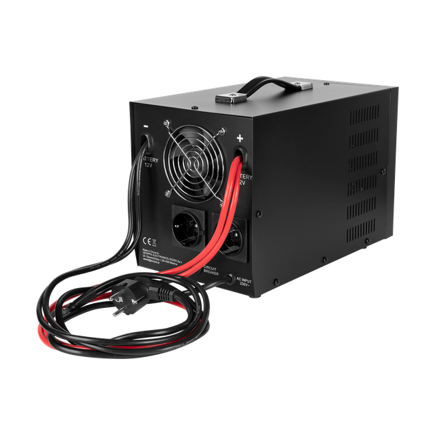 ДБЖ Rebel RB-4030 1200W 12V/230V з чистою синусоїдою - Фото 3 ДБЖ Rebel RB-4030 1200W 12V/230V з чистою синусоїдою - изображение 3