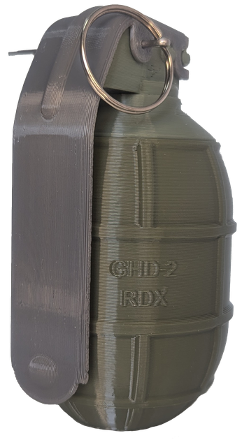Ручная оборонная осколочная граната "GHD-2" (разборная) из пластика - Фото 2 Ручная оборонная осколочная граната "GHD-2" (разборная) из пластика - изображение 2