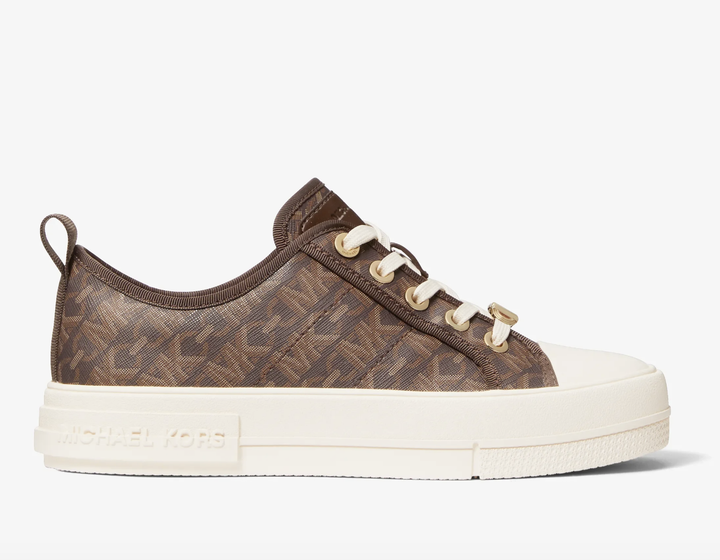 Кеды Michael Kors Evy Empire Signature Logo Sneaker, 37р - изображение 2