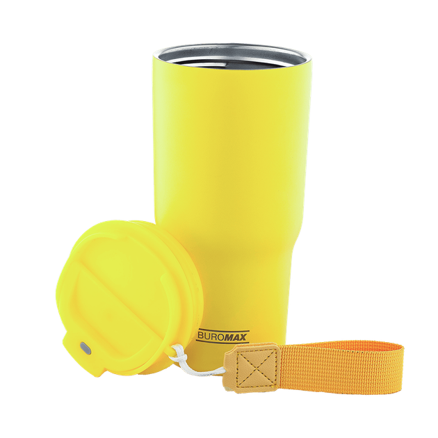 Термокружка Buromax Neon, 560 мл, желтый (BM.00107-08) - изображение 2