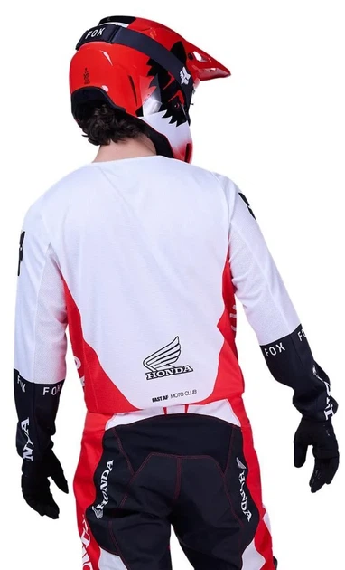 Джерси мотокроссовое Fox 180 Jersey Honda красное, размер M - изображение 2