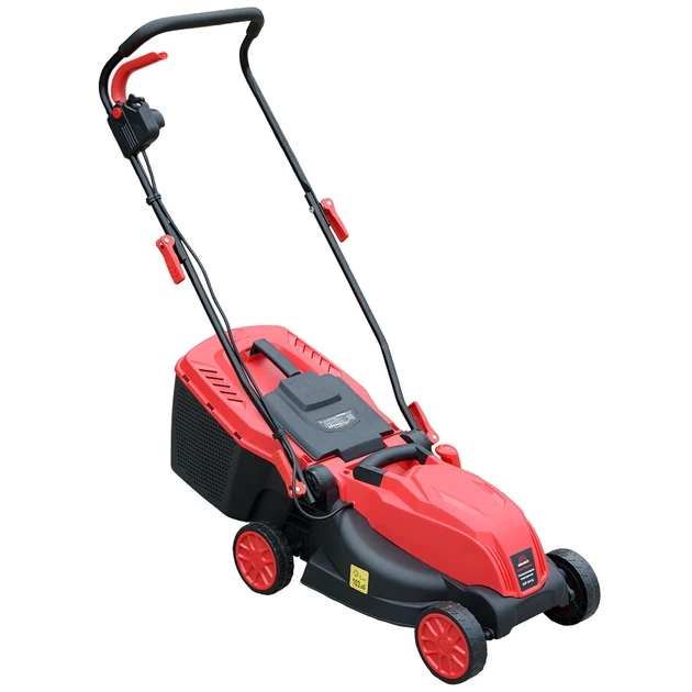 Газонокосарка Vitals Master EZP 3414j 1400 Вт 34 см чорна з червоним - зображення 5