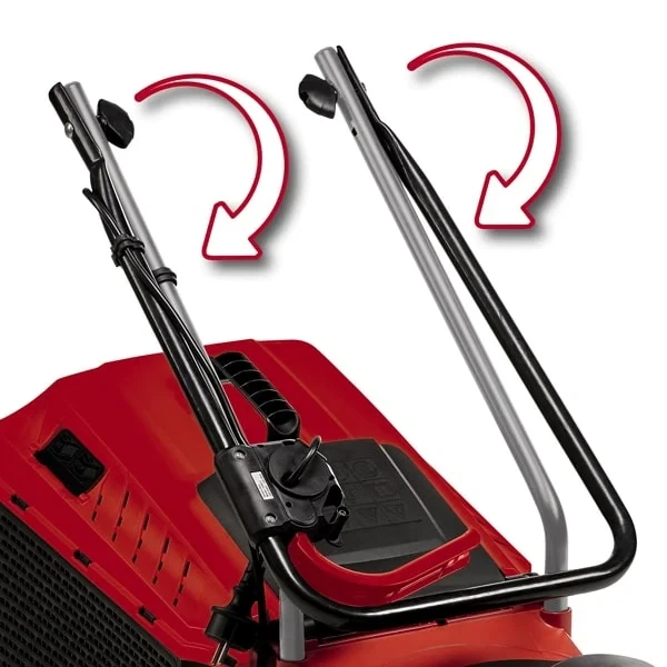 Газонокосарка Einhell GC-EM 1232 1200 Вт 32 см 30 л чорна, червона - зображення 5