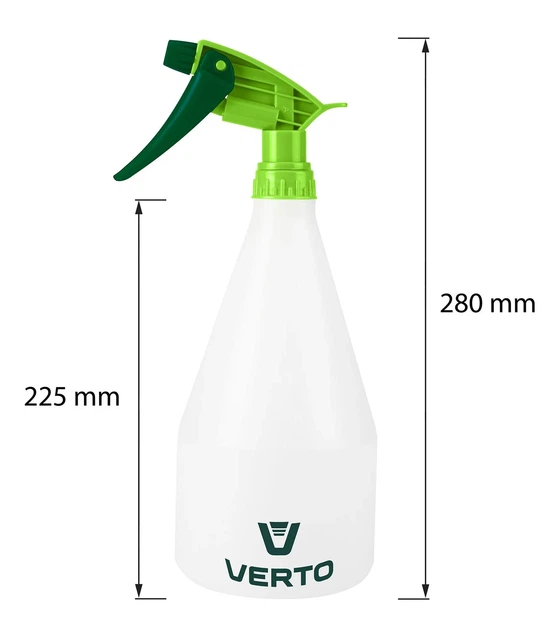 Ручной опрыскиватель Verto, пластиковый, 1 литр, вес 0094 кг - изображение 5