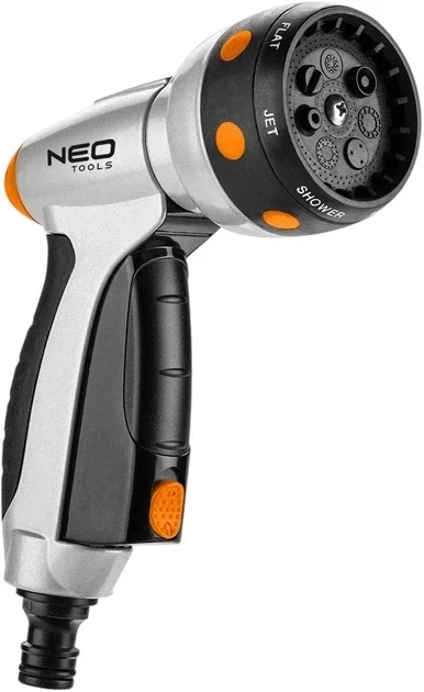 Ручной распылитель Neo Tools металл 0 306 кг пистолетный 7 функций - изображение 4