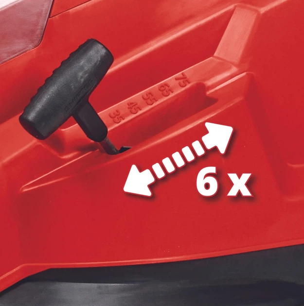 Газонокосилка аккумуляторная Einhell PXC GP-CM 36/41 Li 36В 41 см 50 л красная 15,1 кг - изображение 8