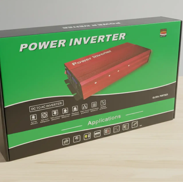 Перетворювач напруги Wimpex 5000W 12V-220V - зображення 8