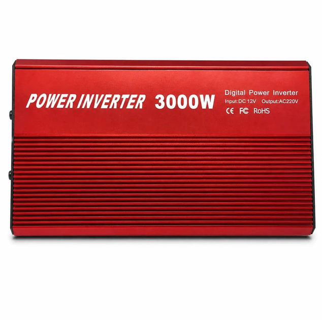 Автомобільний перетворювач напруги UN-3059 12/220 3000W - зображення 8