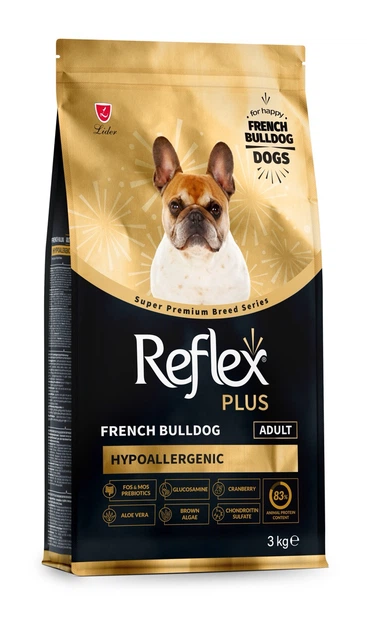 Сухий корм для собак породи французький бульдог Reflex Plus French Bulldog Adult, 3 кг - изображение 2