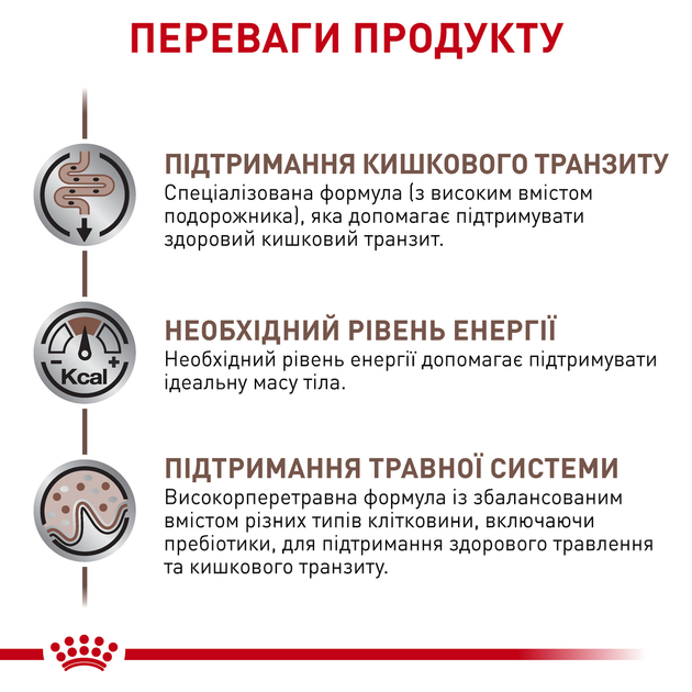 Лікувальний корм Royal Canin Gastrointestinal Fibre Response Вологий корм для дорослих котів при розладах травлення 85 г (R439300) x12 шт. - Фото 3 Лікувальний корм Royal Canin Gastrointestinal Fibre Response Вологий корм для дорослих котів при розладах травлення 85 г (R439300) x12 шт. - зображення 3