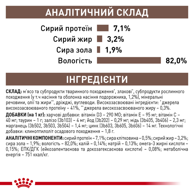 Лікувальний корм Royal Canin Gastrointestinal Fibre Response Вологий корм для дорослих котів при розладах травлення 85 г (R439300) x12 шт. - Фото 6 Лікувальний корм Royal Canin Gastrointestinal Fibre Response Вологий корм для дорослих котів при розладах травлення 85 г (R439300) x12 шт. - зображення 6