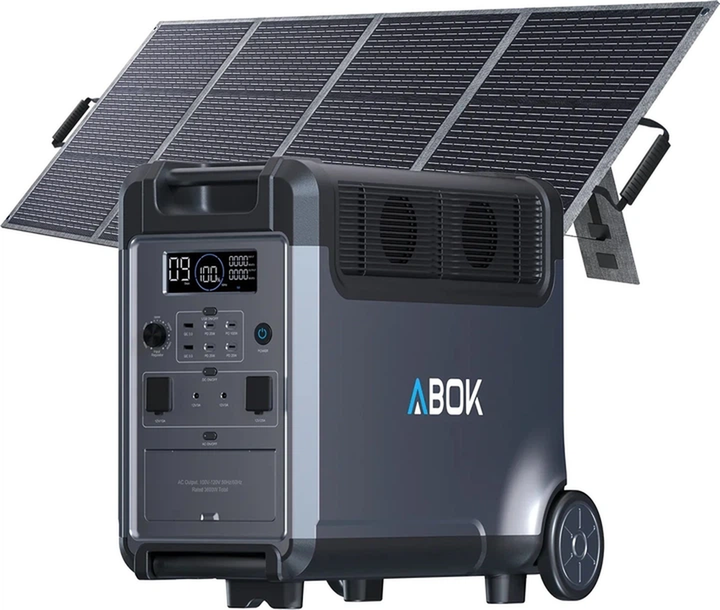 Зарядная станция Abok ARK3600 3840 Вт*ч 3600 Вт LiFePO4 UPS, 4000+ циклов - изображение 5