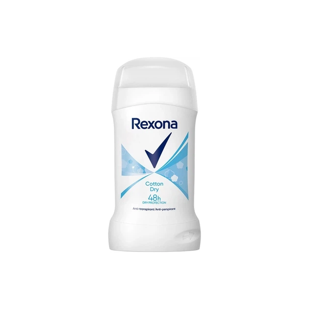 Антиперспірант-олівець жіночий Rexona Легкість бавовни 50 мл - Фото 1 Антиперспірант-олівець жіночий Rexona Легкість бавовни 50 мл - зображення 1