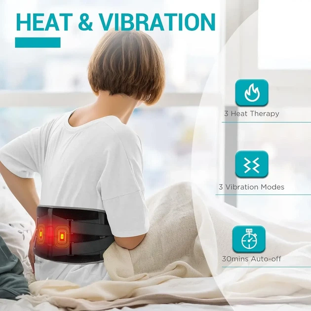 Пояс-электрогрелка с массажером для спины/поясницы Comfytemp - изображение 6