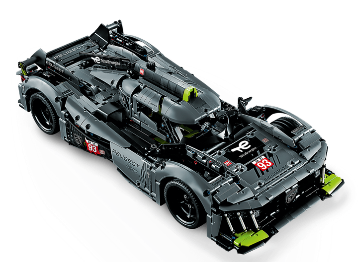 Конструктор Technic PEUGEOT 9X8 24H Le Mans Hybrid Hypercar, 1775 деталей - Фото 6 Конструктор Technic PEUGEOT 9X8 24H Le Mans Hybrid Hypercar, 1775 деталей - изображение 6
