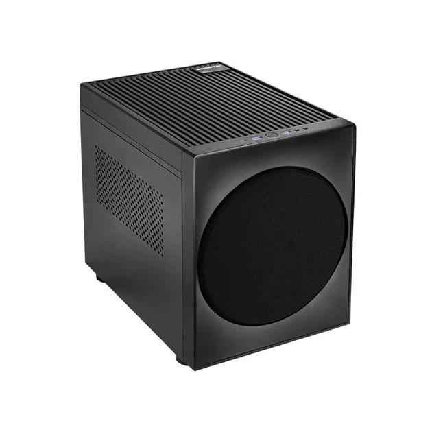 Корпус CHIEFTEC The Cube CI-03B, без БЖ, 2xUSB3.0, 1xUSB3.2 Gen2 Type-C, 1x200мм HDB, VGA 335мм, LCS ready, mATX, черный. - изображение 3