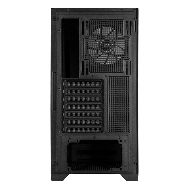 Корпус 2E GAMING Dominator Pro G2302B, без БЖ 2xUSB3.0, 1xUSB Type-C, 4x120мм ARGB, VGA 380мм, LCS ready, контроллер с пультом, TG боковая панель, TG/Сетчатая передняя панель, ATX, черный. - изображение 7