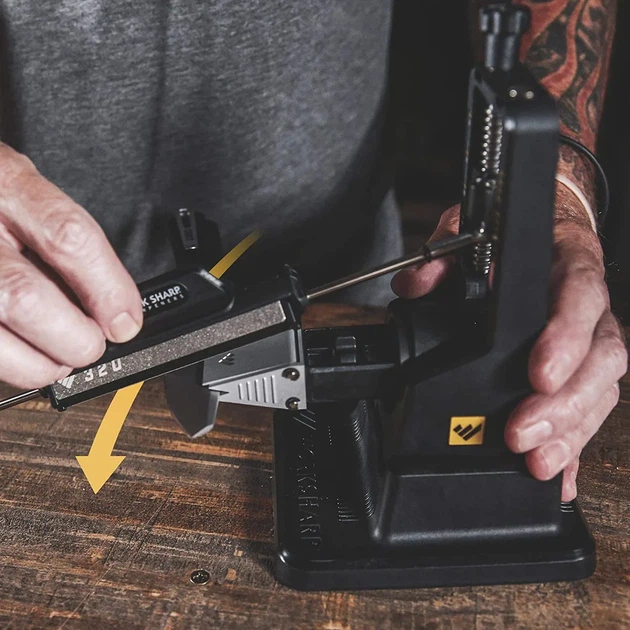 Точилка для ножей Work Sharp алмазная керамическая 320 600 грит стационарная - изображение 3