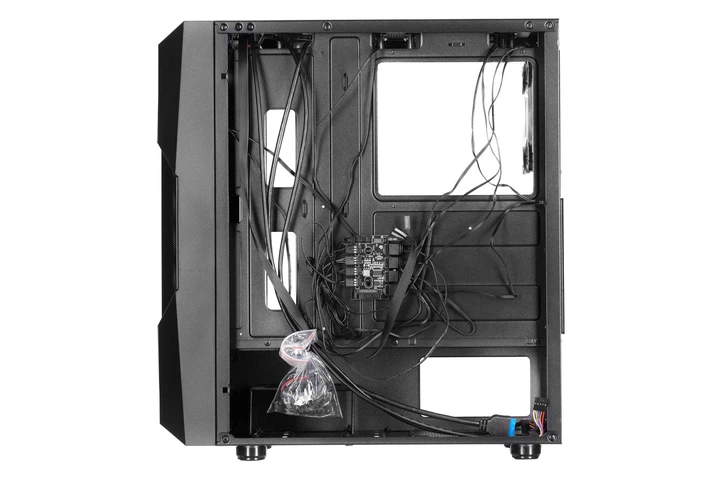 Корпус 2E GAMING Galaxy G2055 без БЖ 2xUSB3.0, 1xUSB2.0, 3x120мм ARGB, VGA 345мм, LCS ready, HUB, TG боковая панель, ATX, черный. - изображение 10