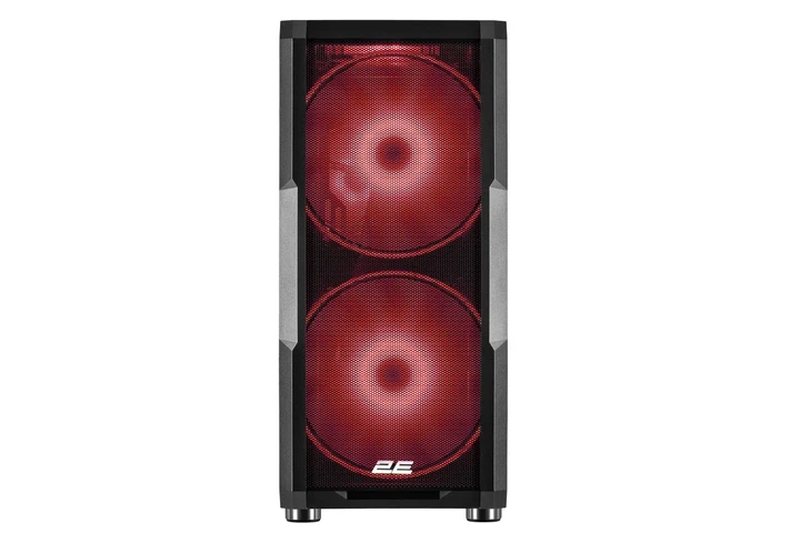Корпус 2E Gaming черный Large Mid Tower с ARGB 2x200мм 3x120мм без БЖ - изображение 9