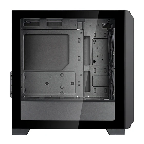 Корпус SilverStone Fara FA312Z-BG без БП, 2xUSB3.0, 2x140мм, ARGB VGA 365мм, LCS ready, TG боковая панель, mATX, черный. - изображение 8