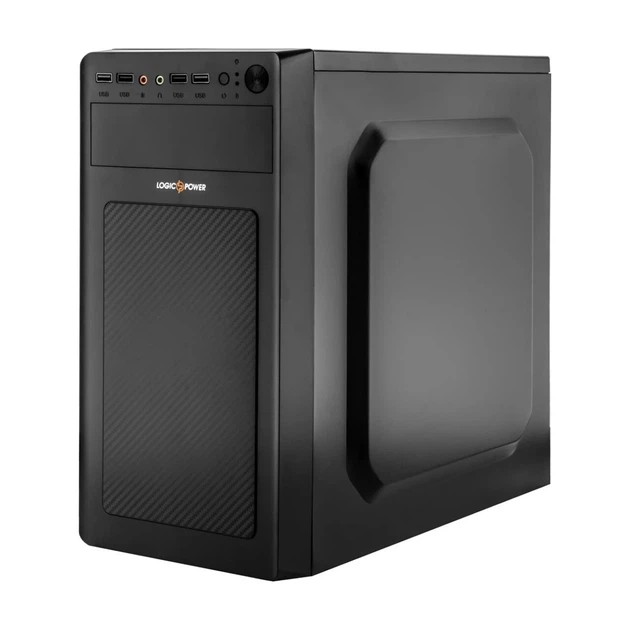 Корпус LogicPower LP 6108 MATX, БП 400 Вт, 2xUSB3.0+2xUSB2.0, 12см - Фото 1 Корпус LogicPower LP 6108 MATX, БП 400 Вт, 2xUSB3.0+2xUSB2.0, 12см - изображение 1