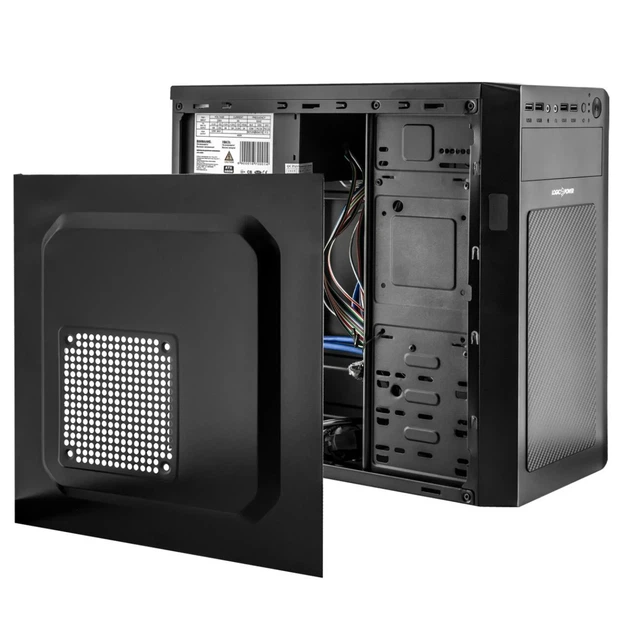 Корпус LogicPower LP 6108 MATX, БП 400 Вт, 2xUSB3.0+2xUSB2.0, 12см - Фото 2 Корпус LogicPower LP 6108 MATX, БП 400 Вт, 2xUSB3.0+2xUSB2.0, 12см - изображение 2