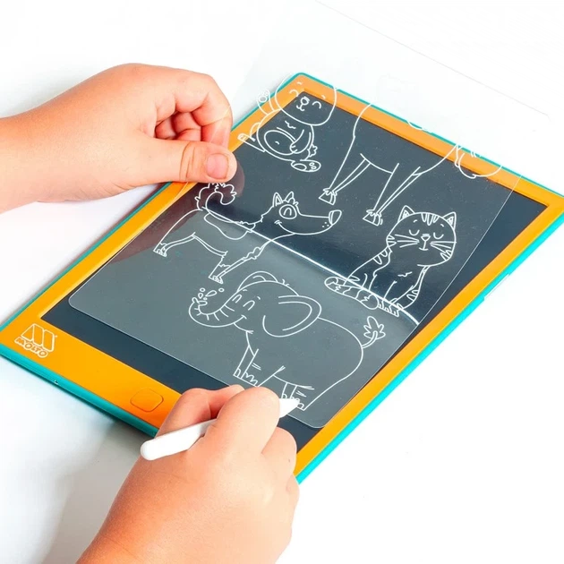LCD-планшет для рисования Molto 10 дюймов, с трафаретами - изображение 5