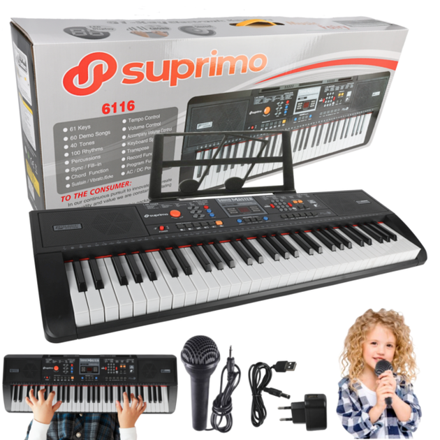 Syntezator Suprimo 6116 - Zdjęcie 1 Syntezator Suprimo 6116 - obraz 1