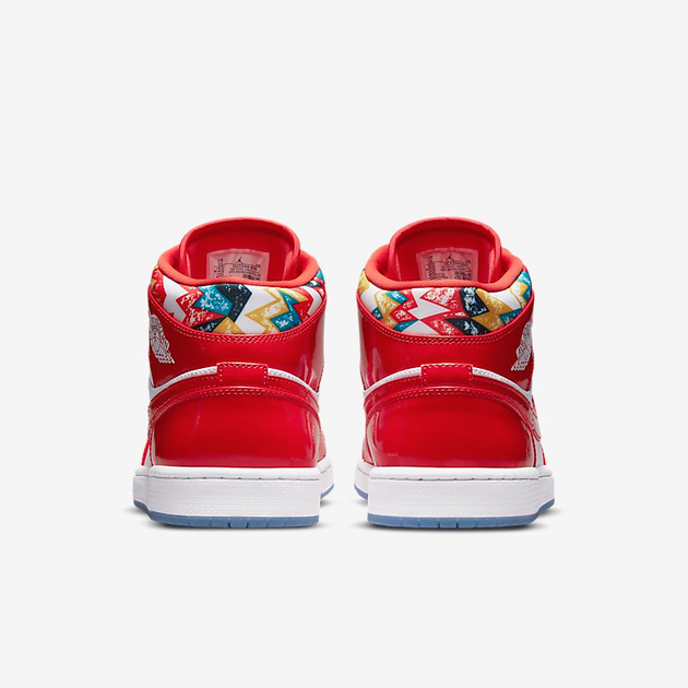 Кроссовки Air Jordan 1 Mid SE «Barcelona» DC7294-600 (7.5us/25.5см 40.5eur) - изображение 4
