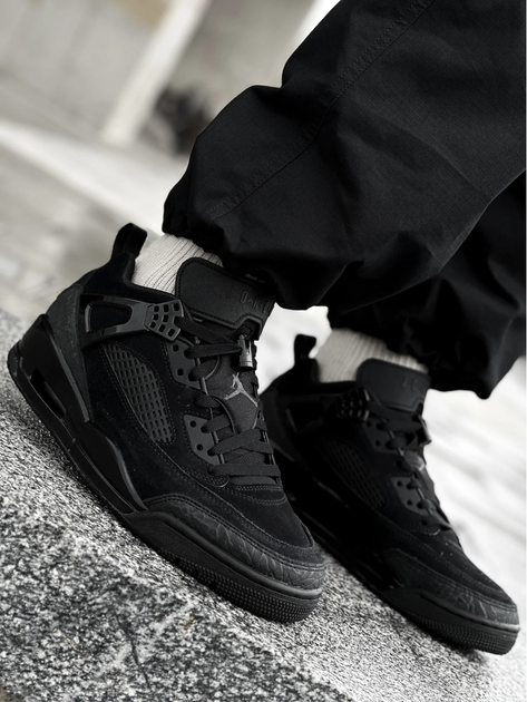 Кросівки Jordan Spizike Low “Black Cat” FQ1759-001 (12us/30см 46eur) - зображення 2