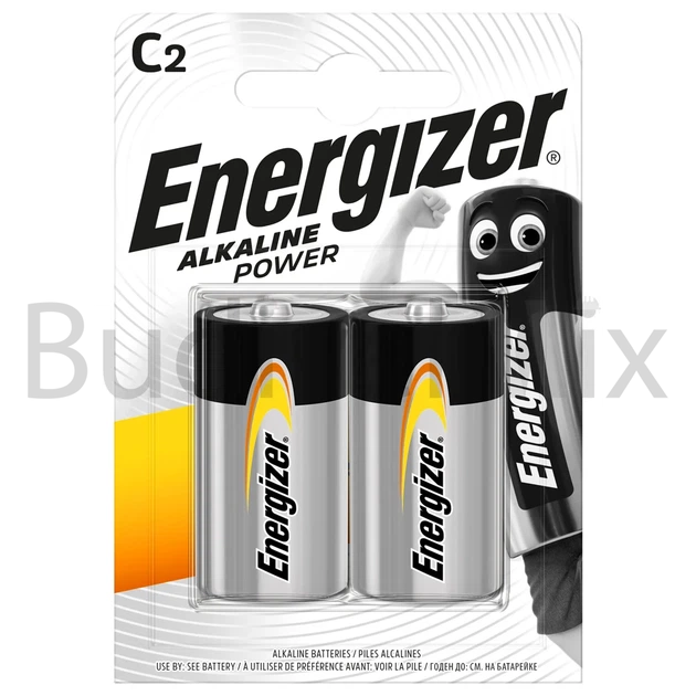 Батарейки ENERGIZER C Alkaline Power лужна 2 шт - Фото 1 Батарейки ENERGIZER C Alkaline Power лужна 2 шт - изображение 1
