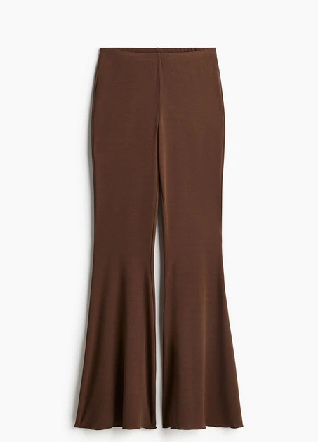 Штани H&M 18453 Темний коричневий S (1221) - Фото 3 Штани H&M 18453 Темний коричневий S (1221) - изображение 3