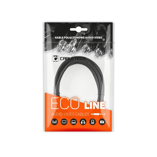 Кабель RCA 3RCA-3RCA 1.0м Cabletech Eco-Line (KPO4002-1.0) - Фото 2 Кабель RCA 3RCA-3RCA 1.0м Cabletech Eco-Line (KPO4002-1.0) - зображення 2