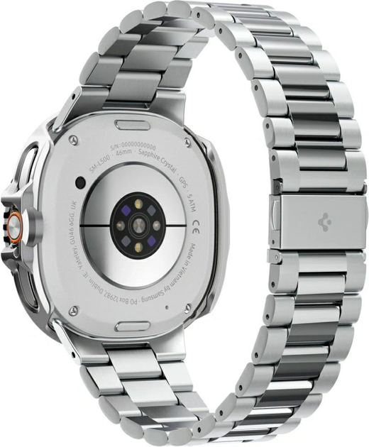 Etui Spigen Bezel Tune Pro Pilot do Samsung Galaxy Watch 8 Classic 46mm Silver (8800283311495) - obraz 7