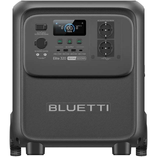 Зарядная станция BLUETTI Elite 320 1800W 3200Wh (EL320) - Фото 1 Зарядная станция BLUETTI Elite 320 1800W 3200Wh (EL320) - изображение 1
