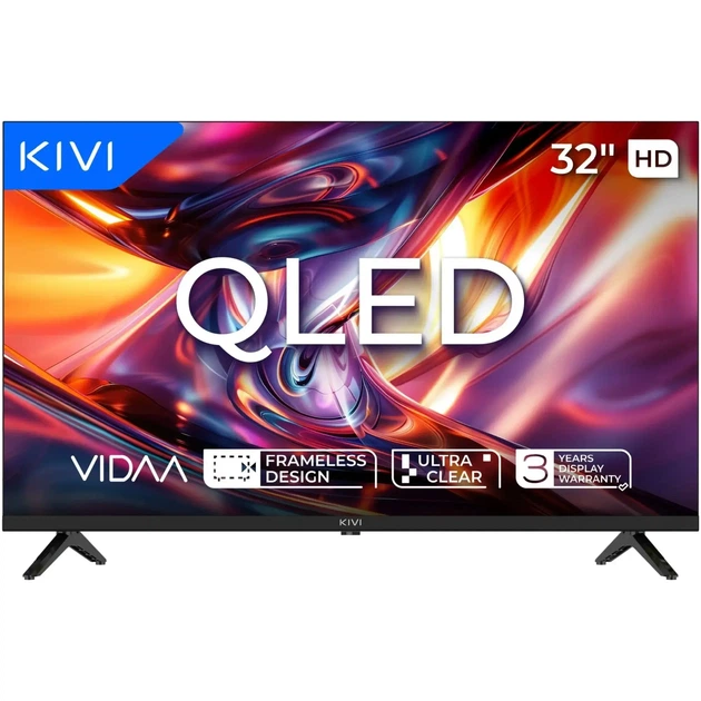 Телевізор Kivi QLED 32H9000HB - Фото 1 Телевізор Kivi QLED 32H9000HB - зображення 1