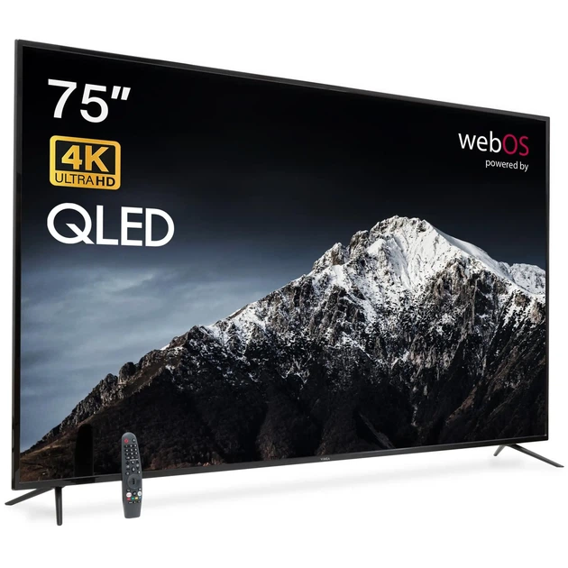 Телевізор Vinga S75UHD25QWEB - Фото 2 Телевізор Vinga S75UHD25QWEB - зображення 2