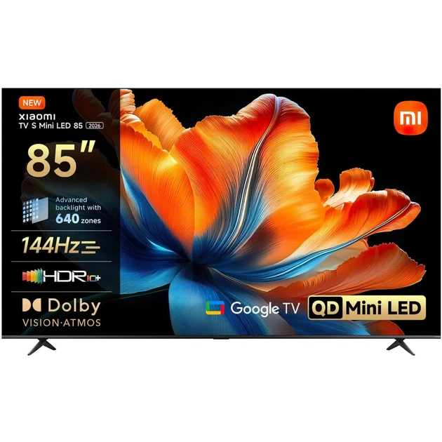 Телевізор Xiaomi TV S Mini LED 85 2026 - Фото 1 Телевізор Xiaomi TV S Mini LED 85 2026 - зображення 1