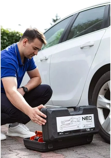 Домкрат Neo Tools, гидравлический подкатной 2.5т, 85-385мм - изображение 4