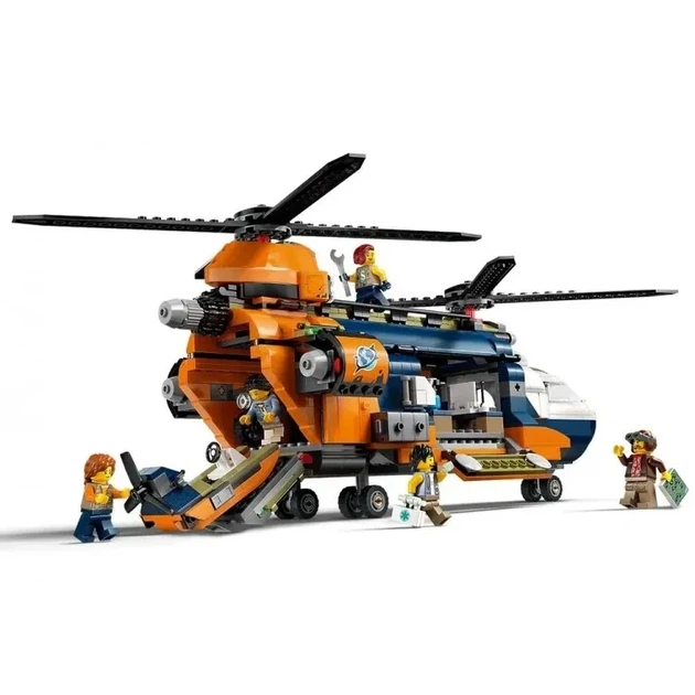 Конструктор Конструктор Вертолет в базовом лагере для исследования джунглей, 881 деталей - Фото 2 Конструктор Конструктор Вертолет в базовом лагере для исследования джунглей, 881 деталей - изображение 2