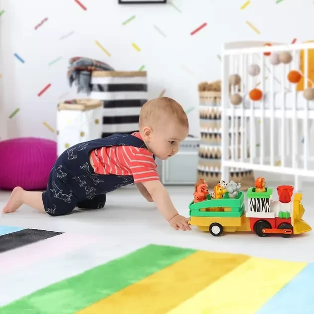 Игровой набор Kiddi Smart — Паровоз Лимпопо на украинском языке. - изображение 5