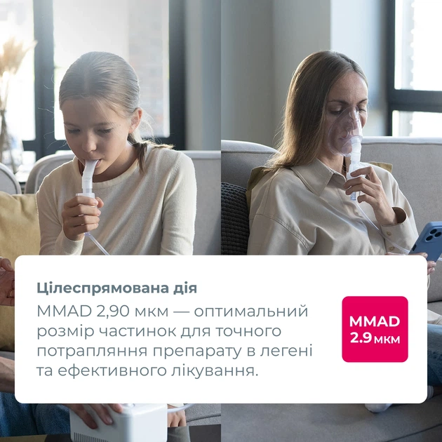 Небулайзер компрессорный компактный B.Well MED-120 - изображение 5